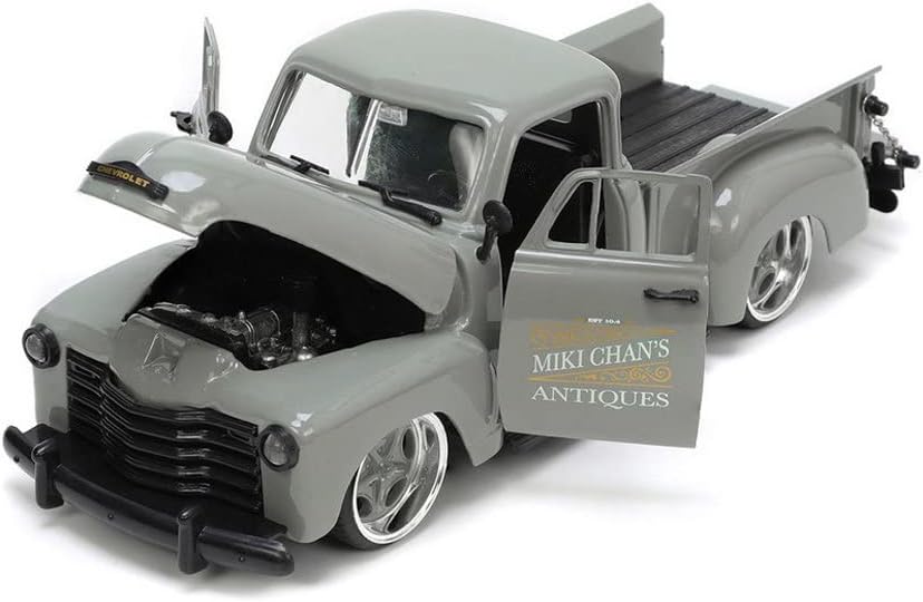 AUTO CHEVROLET PICKUP 1953 W-RACK 1:24 JADA TOYS JT-34023 – Adhek Perú