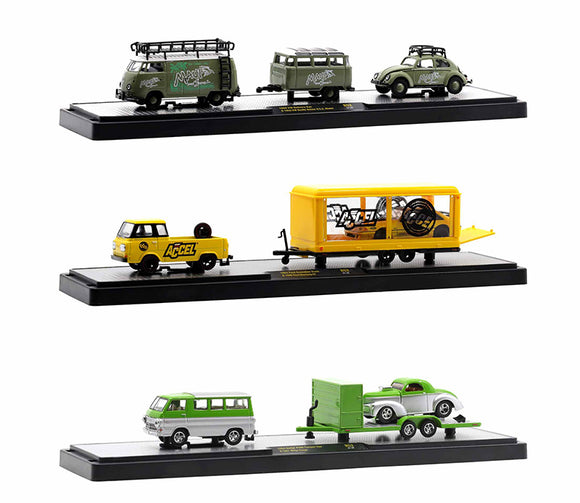 AUTO DODGE A100,VW,FORDE ECONOLINE, FORD MUSTANG 1:64 M2-36000-52