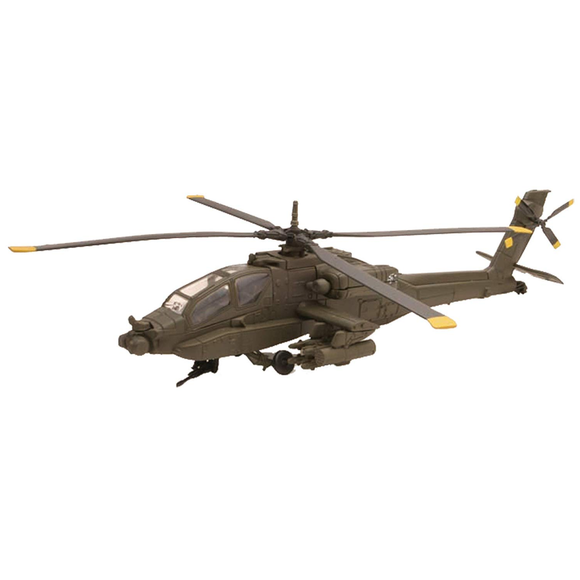 ADORNO HELICOPTERO 1.55 APACHE AH-64 armab verd 25525 NEW RAY