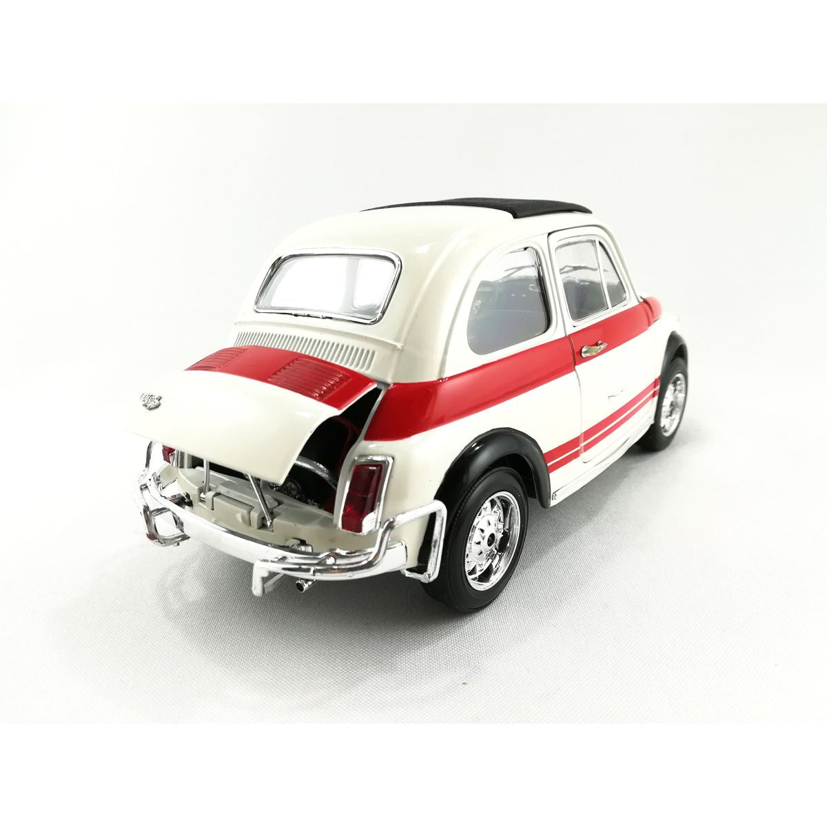 Auto Fiat 500 Abarth Escala 1:18 Bburago Die Cast - Colección