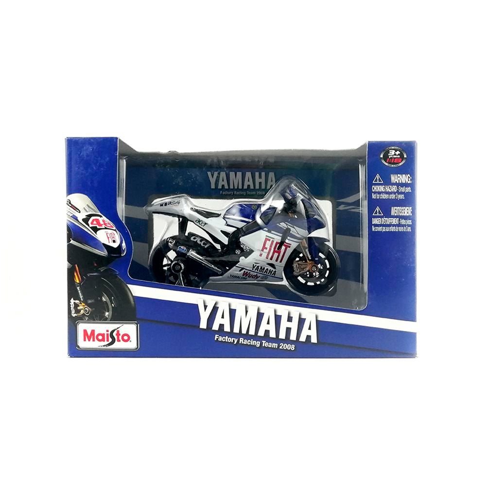 MOTO 1:18 YAMAHA Factory Racing Team 2008 31566 MAISTO – Adhek Perú