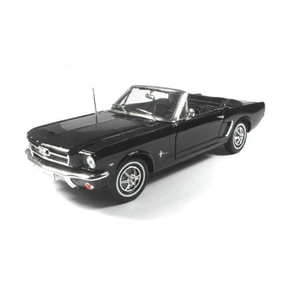 AUTO 1:18 FORD MUSTANG 1964-1/2 negro 12519W WELLY