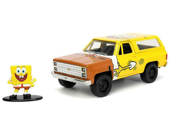 AUTO  CHEVY K5 BLAZER BOB ESPONJA 1980 1:32 JADA TOYS JT-31798