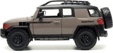 AUTO TOYOTA FJ CRUISER - TAN W-RACK 1:24 JADA TOYS JT-34008