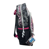 Mochila Jonas Brothers Polyester Tamaño Oficio Celeste Fuxia 351-0203