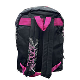Mochila Jonas Brothers Polyester Tamaño Oficio Celeste Fuxia 351-0203