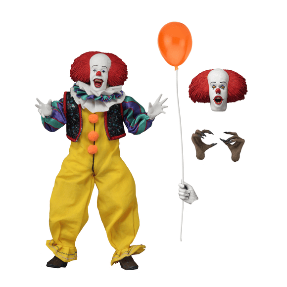 Figura de Acción Pennywise IT 1990 NECA | Edición Coleccionista | 8 Pulgadas NC-45472