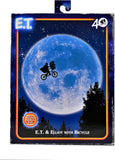 FIGURA E.T. 40 ANIVERSARIO-ELLIOT Y ET EN BICICLETA 7" NECA NC-55065