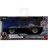 AUTO 1:24 LETTYS PLYMOUTH BARRACUDA neg 97195 JADA