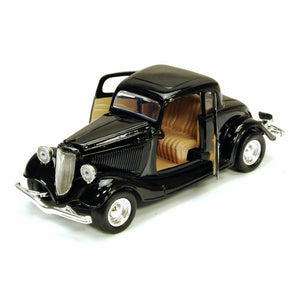 AUTO FORD COUPE (HARDTOP) 1934 negro 1:24 MOTORMAX MM-73217AC