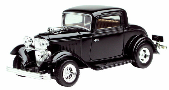 AUTO FORD COUPE 1932 negro 1:24 MOTORMAX MM-73251AC