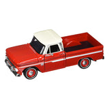 AUTO CHEVY C10 FLEETSIDE PICKUP 1966 rojo/blanco TOP 1:24 MOTORMAX MM-73355AC