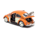 AUTO VOLKSWAGEN BEETLE C/ RACK 1966 1:24  MM-79558