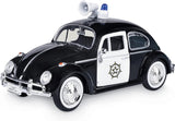 AUTO VOLKSWAGEN CLASSIC BEETLE POLICE 1966 1:24  MM-79578