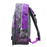 Mochila Jonas Brothers Poly Lila Beige Tamaño Oficio 901-JB0317