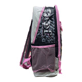Mochila Jonas Brothers Polyester Tamaño Oficio Rosado 901-JB0276