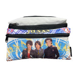 Cartuchera Jonas Brothers Polyester Blanco Beige Tamaño Oficio 903-JB0324