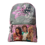 Mochila High School Musical Polyester Plomo Rosado Tamaño Oficio 911-7243