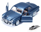 AUTO FORD COUPE 1949 BAYSIDE BLUE 1:24 MOTORMAX MM-73213AC