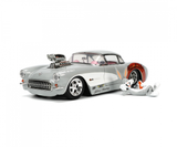 Auto Chevy Corvette w/Bugs Bunny 1956 1:24 Jada Toys JT-32390