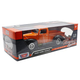 AUTO FORD PICKUP 1940 Naranja/Negro Escala 1:18 | MOTORMAX MM-73170TC