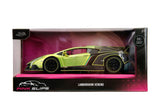 "Auto Lamborghini Veneno 1:24 en su empaque de la serie Pink Slips de Jada Toys."