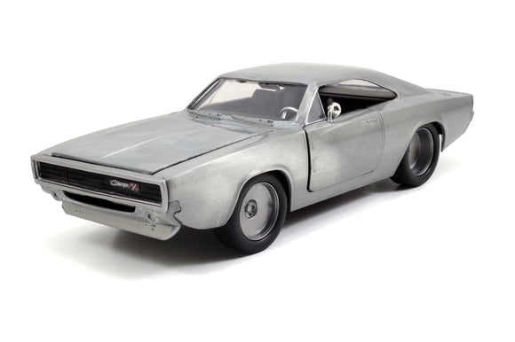 [PRE-VENTA] Auto FF - DOM's Dodge Charger Bare Metal 1.24 Jada JT-97336-4 [PRECIO NORMAL S/.160]