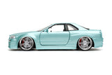 [PRE-VENTA] Auto Fast & Furious - BRIAN's Nissan Skyline GT-R (R34) 1.24 Jada JT-32608 [PRECIO NORMAL S/.169]