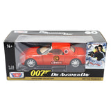 Auto Ford Thunderbird James Bond Hard Top 2002 Escala 1:24 MM-79853 Motormax