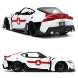 Auto Robotech - 2020 Toyota Supra con Rick Hunter | Escala 1:24 | JADA Toys JT-33685