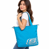 BOLSO SKECHERS POLYESTER celeste 70402.66 SKECHERS