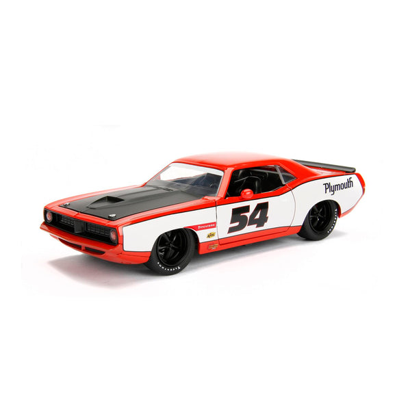 [PRE-VENTA] Auto 1:24 BTM  73 PLYMOUTH BARRACUDA  Jada toys  JT-99086 [PRECIO NORMAL S/.199]