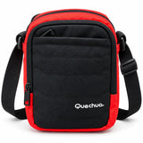 Bolso Quechua Rojo con Negro Q-5205B Compacto y Funcional