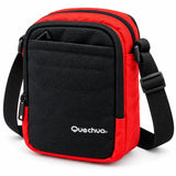 Bolso Quechua Rojo con Negro Q-5205B Compacto y Funcional
