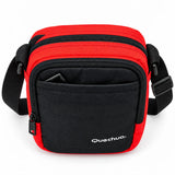 Bolso Quechua Rojo con Negro Q-5205B Compacto y Funcional