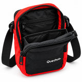Bolso Quechua Rojo con Negro Q-5205B Compacto y Funcional