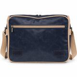 Bolso Skechers PVC Plomo 71201.49 con Tapa y Tirante Ajustable
