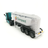 CAMION CON CUBA DE CEMENTO VOLVO FH-12-420 ESC 1:50 verd/blanc JOAL JO-333