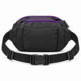 CANGURO QUECHUA POLYEST neg/lila Q-5215B QUECHUA