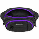 CANGURO QUECHUA POLYEST neg/lila Q-5215B QUECHUA