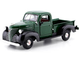 Camioneta Escala 1:24 Plymouth Pickup 1941 Roja y Negra | Motor Max MM-73278AC