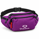 Canguro Quechua Lila QC-14105 con Múltiples Compartimentos