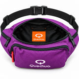 Canguro Quechua Lila QC-14105 con Múltiples Compartimentos
