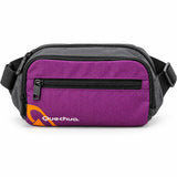 Canguro Quechua Rojo con Lila QC-14103 de 4 Compartimentos
