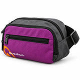 Canguro Quechua Rojo con Lila QC-14103 de 4 Compartimentos