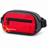 Canguro Quechua Rojo con Lila QC-14103 de 4 Compartimentos