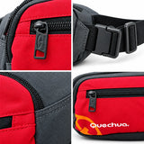 Canguro Quechua Rojo con Lila QC-14103 de 4 Compartimentos