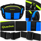 Canguro Quechua Q-5218A Negro con Turquesa de Poliéster