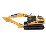 [PRE-VENTA]  Adorno plataforma con excavadora 1:87 White Peterbilt 579 - Cat 315C Excavator C16  Cat DM-84423 [PRECIO NORMAL S/.69]