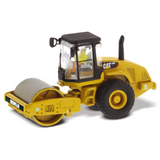 [PRE-VENTA]  Adordno Contador y vibrador  1:87 Cat CS56 Smooth Drum Vibratory Soil Compactor C10  Cat DM-85246 [PRECIO NORMAL S/.209]